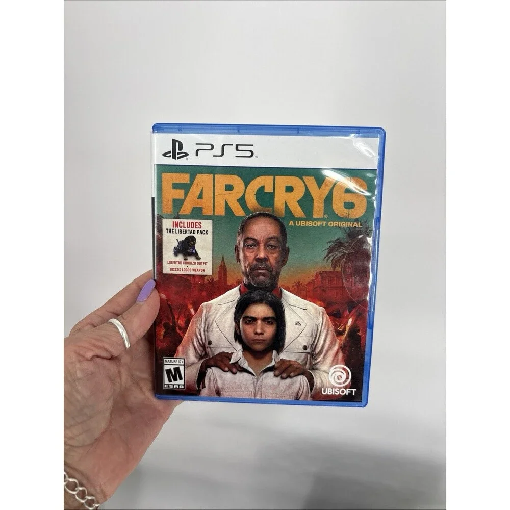New Sealed Ubisoft Far Cry 6 PS5 Action & Adventure M 2021 Video Game